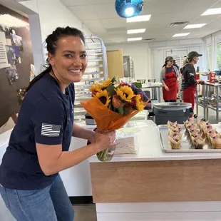 Owner Nora Jensen and her team of military spouses!