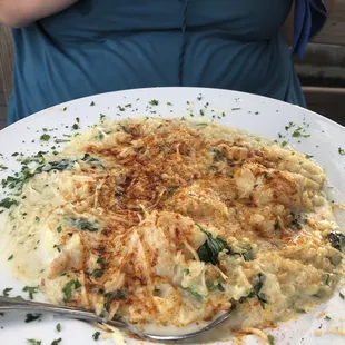 Scallop Risotto Rockefeller
