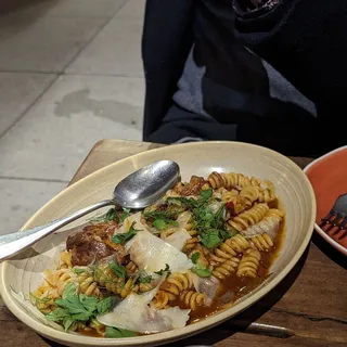 Chilli Braised Lamb Pasta