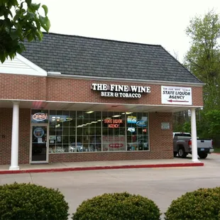 the front of the winery