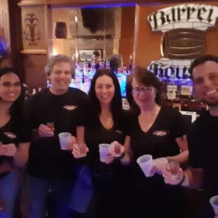 Our Crew! Cheers to You!