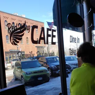 A warm cozy place on a cold winter day.