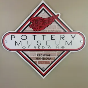 Photo taken 9/11/2016 - Pottery Museum (sign)