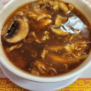 Hot and spicy soup