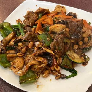Kung Pao Triple Delight