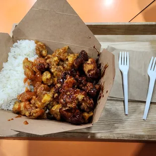 Korean Popcorn chicken