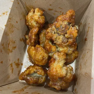 a box of fried food