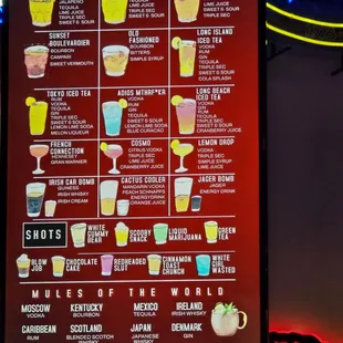 Special drinks