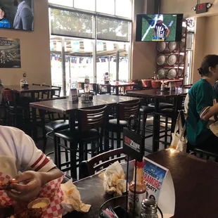 Sunday lunch and watching the NFL Sunday Ticket