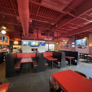 interior, sushi and sashimi