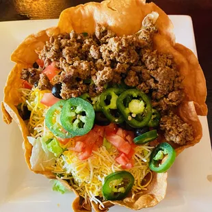 Beef Taco Salad