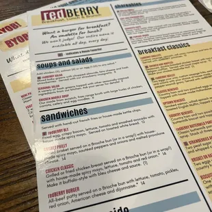 sushi and sashimi, menu