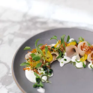 Hamachi Crudo