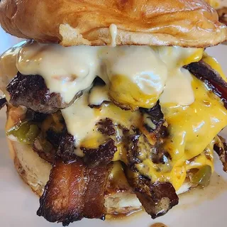 "Die in your sleep" 3x3 burger