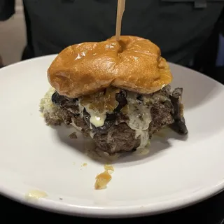 Blue Mushroom Burger