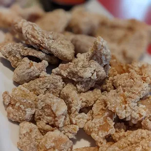 Chicken skins