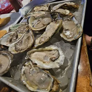 Raw oysters are just okay