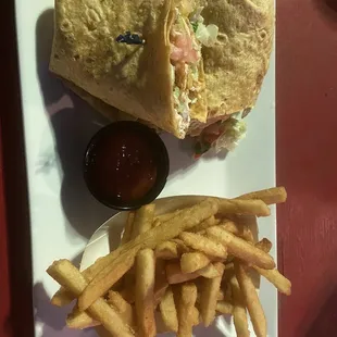Fried Chicken Wrap