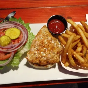 Blackened Cod Sandwich