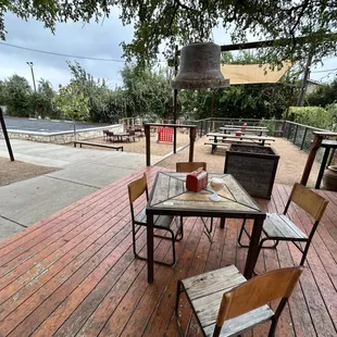 Exterior Seating on Stage