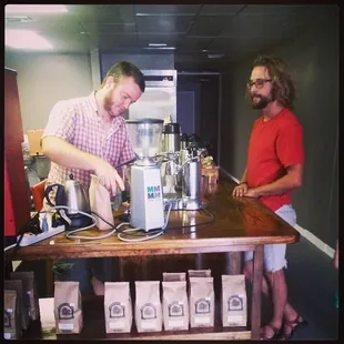 Picture of the espresso bar