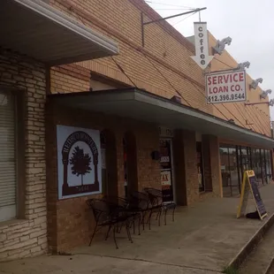 Look for the COFFEE arrow