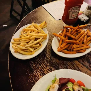 Sweet fries and Thin - Cut French Fries