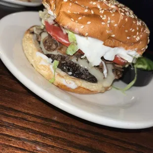 The legendary The Original Redcoat Special Hamburger