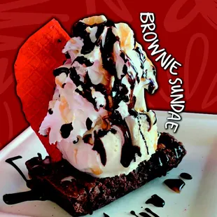 Brownie Sundae