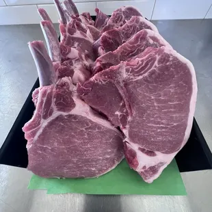Ohio Berkshire pork chops