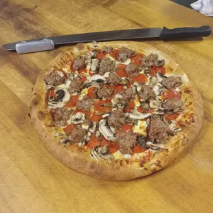 food, pizza
