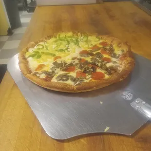 food, pizza