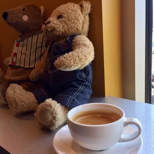 Double Espresso and Double Stuffed Animals