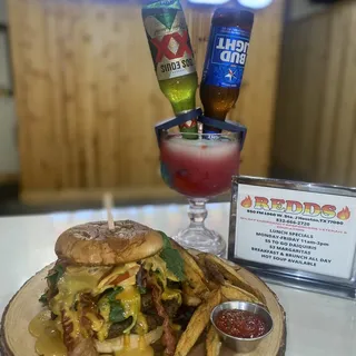 Astros Ballpark Burger