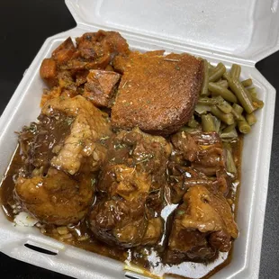 Oxtails platter