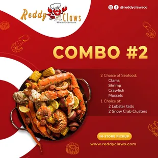 a flyer for a seafood restaurant
