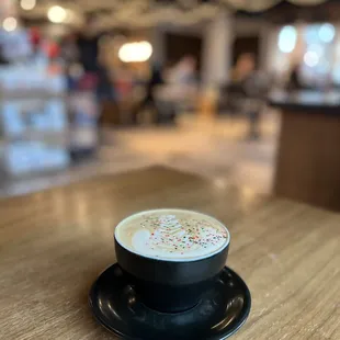 Christmas cookie latte