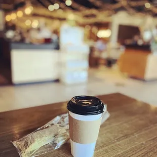 Coffee and lemon poppyseed biscotti