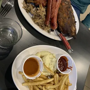 Barbecue platter