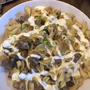 Beef Stroganoff