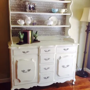 Hand painted quality previously loved furniture