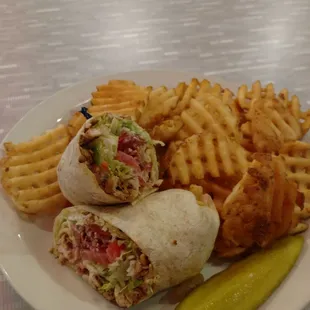 Cool Ranch Wrap... It&apos;s what&apos;s for lunch at #redeyedinerclt