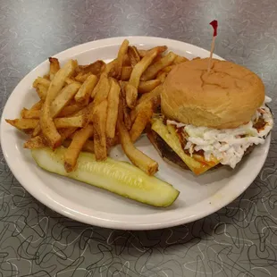 The Carolina Burger.... Only $7.99.... on special all week. !!;!