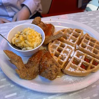 2 Wings Chicken & Waffles