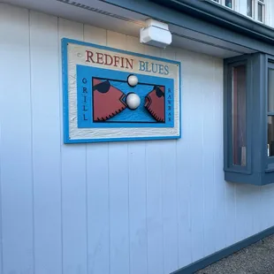 a sign for a restaurant