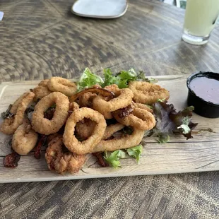 Fried calamari