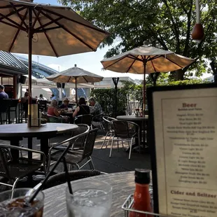 Outdoor doggo seating