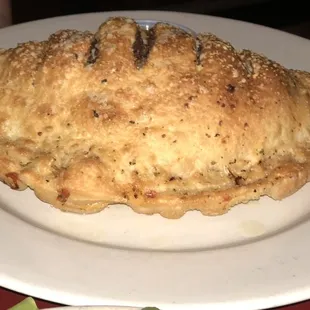 Calzone (you can chose any pizza to be made into a calzone)