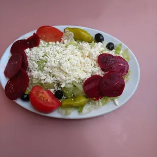 a plate of food