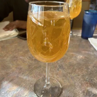 Caramel apple mimosa